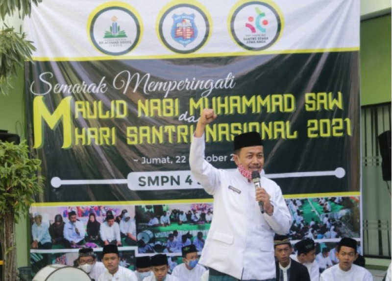 Peringatan Maulid Nabi Muhammad SAW dan Hari Santri Nasional 2021