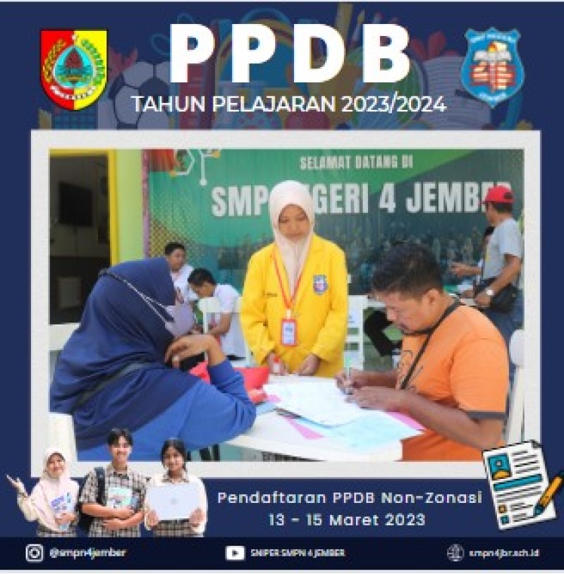 PENGUMUMAN PPDB NON ZONASI 2023